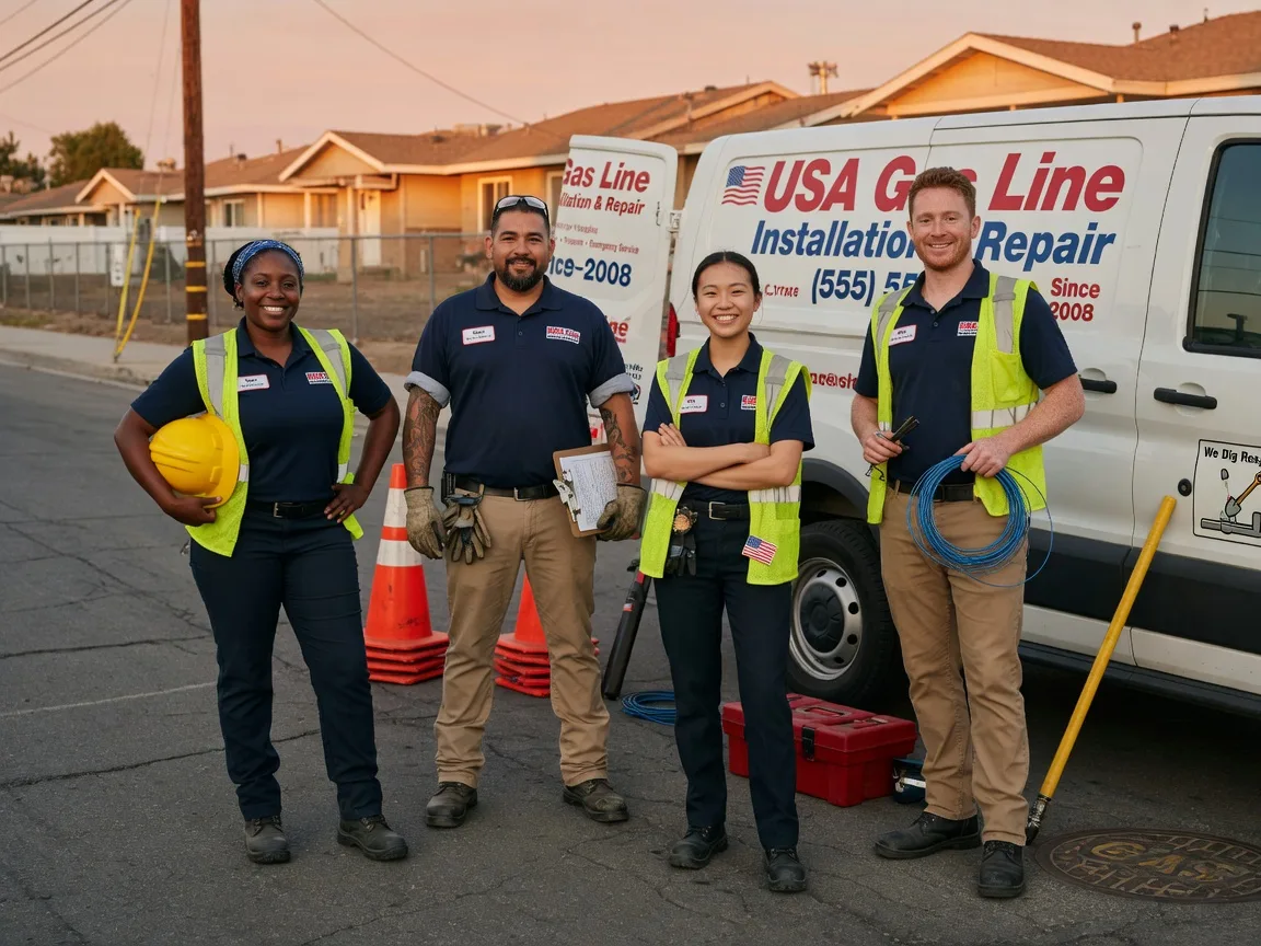 Gas Line Installation company in Steger, IL