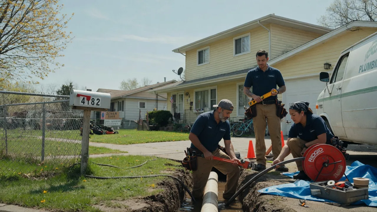 Gas Line Repair in Steger, IL near me